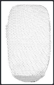 HONEYCOMB SCREEN FIR L&M RADIATOR COVER YAMAHA STRYKER