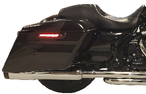 2017-UP - 50 CAL - SLIP-ON MUFFLERS STRAIGHT CUT - H-D TOURING - CHROME