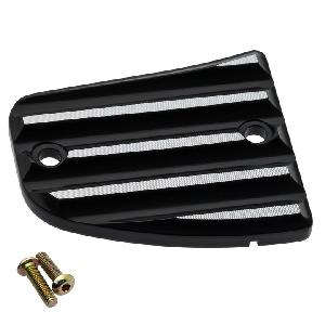 FRONT MASTER CYLINDER COVER FINNED FOR INDIAN SCOUT ((BLACK OR CHROME))