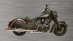 WAR HORSE SLIP-ON CHROME EXHAUST FOR 2014-UP SOFT INDIAN BAGGERS