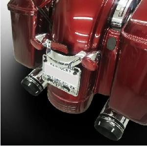 X-1 SLIP ON MUFFLERS WITH DRIFT ECLIPSE TIPS FOR 17-UP TOURING MODELS