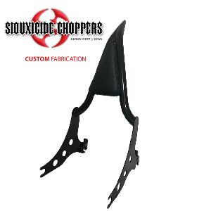 SOFTAIL EXCALIBUR BACKREST W/ QUICK DETACH DOCKING HARDWARE FOR 2018-2021 Softail fits ONLY (Heritage, Slim, Standard, Street Bob, Deluxe) 