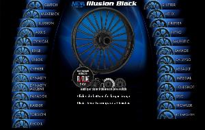 WHEEL PACKAGE BLACK FOR INDIAN CHIEF 2022-UP (With or w/out tires)