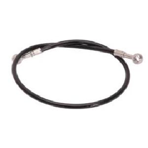 BLACK FINISH SINGLE BRAKE LINE KIT FOR HONDA 10-23 VT 750 C2 A SHADOW PHANTOM