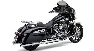 4-INCH NH SLIP-ON MUFFLERS CHROME FOR CHIEF 14-22