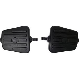 MINI FLOORBOARDS WITH MALE ADAPTER ((CHROME OR BLACK))