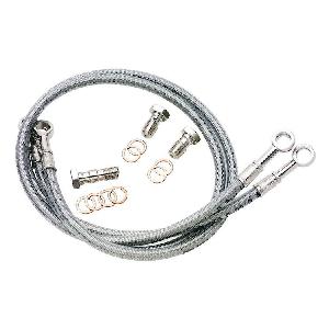 FRONT BRAKE LINES YAMAHA XVS 1300 STRYKER - STAINLESS