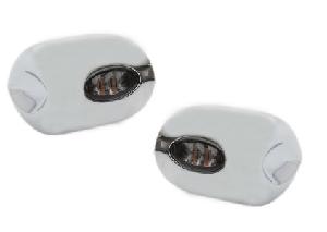 CHROME ELYPSE LED TURN SIGNALS FOR 2015-UP ROAD GLIDE AND 2022-UP LOWRIDER ST MODELS 
