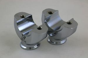 KODLIN LOWER RISERS FOR M8 SOFTAIL BREAKOUT MODELS, CHROME