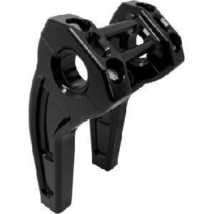 8″ PULLBACK RISER - BLACK