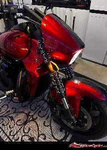 .CIRCLE CUT FORK COVERS FOR M109R - ((SELECT RAKE))