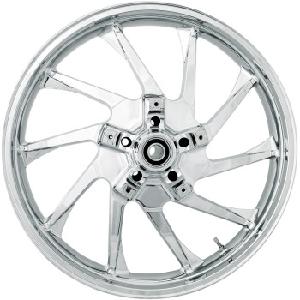 HURRICANE PRECISION CAST 3D WHEEL FOR 88-22 TOURING MODELS (21 x 3.5) CHROME
