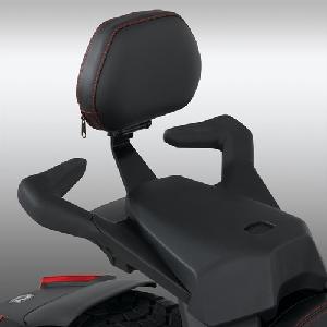 41-420RED - PASSENGER BACKREST RYKER