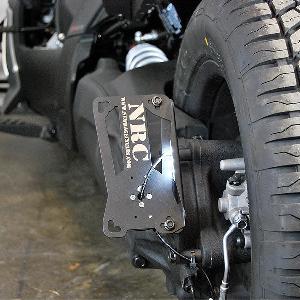 CAN-AM RYKER SIDE MOUNT LICENSE PLATE (2 POSITION)