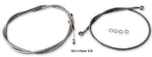 CABLE KIT STAINLESS FOR INDIAN SCOUT / SCOUT SIXTY / SCOUT BOBBER NO ABS