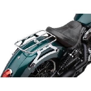 DETACHABLE CHROME LUGGAGE RACK FOR INDIAN SCOUT 15-UP