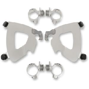 GAUNTLET FAIRING TRIGGER LOCK MOUNTING KIT POLISH FOR INDIAN SCOUT 15-21