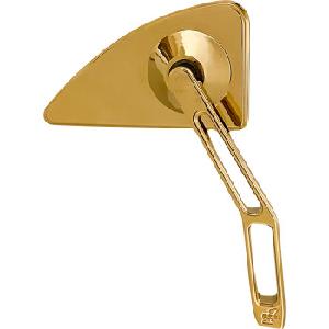 MINI TEAR DROP BILLET MIRROR - RIGHT - GOLD