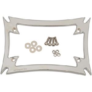 MALTESE LICENSE PLATE FRAME - CHROME