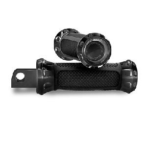 M8 SOFTAIL - OVERDRIVE PASSENGER PEGS ((BLACK OR CHROME))