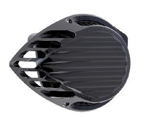 ROUGH CRAFTS® FINNED AIR CLEANER, BLACK