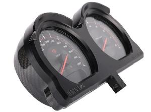ROAD GLIDE 14-UP GAUGE RELOCATION ((BLACK OR CHROME))
