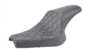 PROFILER™ - 2-UP - FRONT LATTICE STITCH SEAT- BLACK FOR YAMAHA BOLT