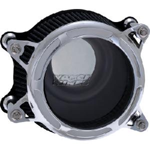 VO2 INSIGHT AIR CLEANER BLACK CHROME FOR SPORTSTER 