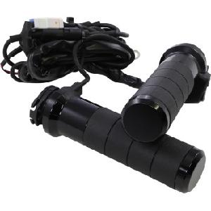 TITAN-X HEATED CABLE GRIPS (BLACK)