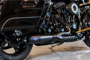 DIAMONDBACK 2-INTO-1 BLACK EXHAUST SYSTEM FOR 17-22 MODELS (50 STATES) 