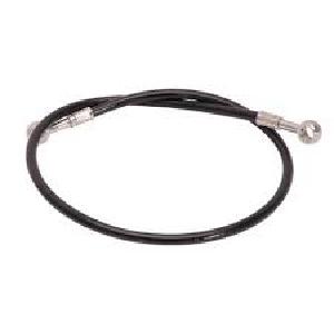 BLACK FINISH SINGLE BRAKE LINE KIT FOR HONDA 01-10 VT750 SHADOW SPIRIT/ 07-10 VT 750C2