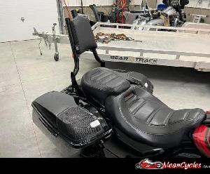 TRIDENT DETACHABLE SISSYBAR / BACKREST FOR 2009-UP TOURING MODELS ((BLACK OR CHROME))