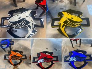 SHARK EMBLEM SET FOR HD TOURING / SOFTAILS (ALL YEARS)