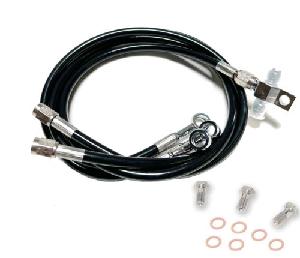 BLACK FINISH 3 BRAKE LINE KIT FOR YAMAHA 07-09 VSTAR 1300/ TOURING (copy)