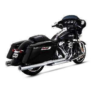 DRESSER DUALS HEAD PIPES FOR 2017-UP TOURING MODELS ((BLACK OR CHROME))