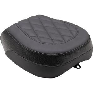 RECESSED PASSENGER SEAT - BLACK - DIAMOND STITCH - CHIEF '22-'23