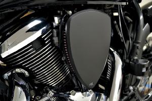 SMOOTH BIG AIR KIT FOR HONDA VT1300 ALL - BLACK