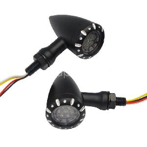 LED BULLET BRAKE RUNNING TURN SIGNALS (BLACK)
