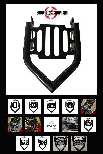 LUGGAGE RACK FOR SIOUXICIDE CHOPPERS PASSENGER BACKREST - TOURING MODELS