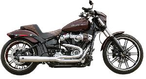 2:1 50 STATE EXHAUST FOR M8 SOFTAIL - CHROME