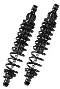 WME PRELOAD & STEPLESS REBOUND ADJUST TWIN SHOCKS ((CHROME OR BLACK))