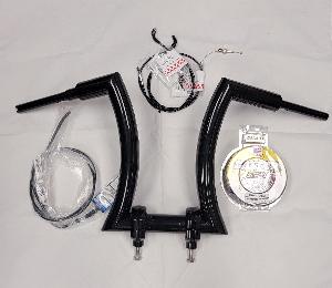 MAMMOTH HANDLEBAR KIT FOR M90 ((CHROME OR BLACK)) 
