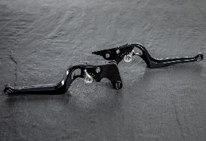 COMPLETE SET OF ADJUSTABLE LEVERS FOR INDIAN (Includes brake and clutch)