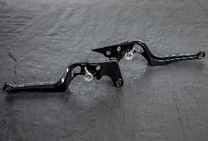 COMPLETE SET OF ADJUSTABLE LEVERS FOR INDIAN SCOUT (Includes brake and clutch)