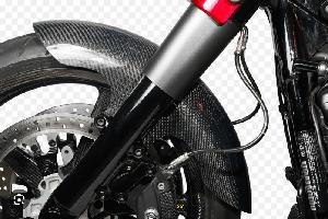 CARBON FIBER SHORTY FRONT FENDER FOR FLH MODELS