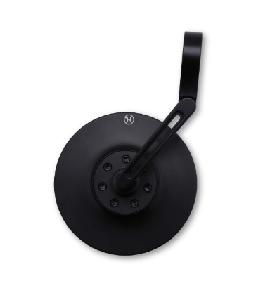 CONERO 2 BLACK EDITION BAR END MIRROR, SHORT ARM