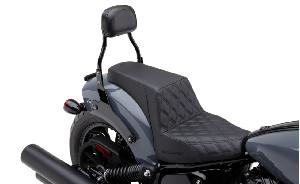 MINI DETACHABLE BACKREST FOR INDIAN CHIEF 2022-UP ((CHROME OR BLACK)) 11