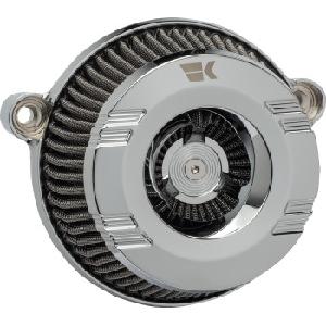 INSTIGATOR AIR CLEANER - CHROME - TWIN CAM
