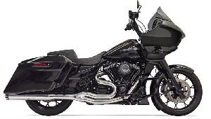 HIGH HORSEPOWER 2-INTO-1 CHROME EXHAUST SYSTEM WITH 4