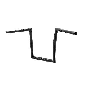 DARKLINE 1 1/4 CURVE IN MODEL BAR FOR ROAD GLIDE / ROAD KING / DYNA / SOFTAIL & SPORTSTER ((CHROME OR BLACK))